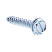 PRIME-LINE Sheet Metal Screw Self-Tap Hex Wash Head Sltd Drive #10 X 1in Zinc Plated Steel 50PK 9025476